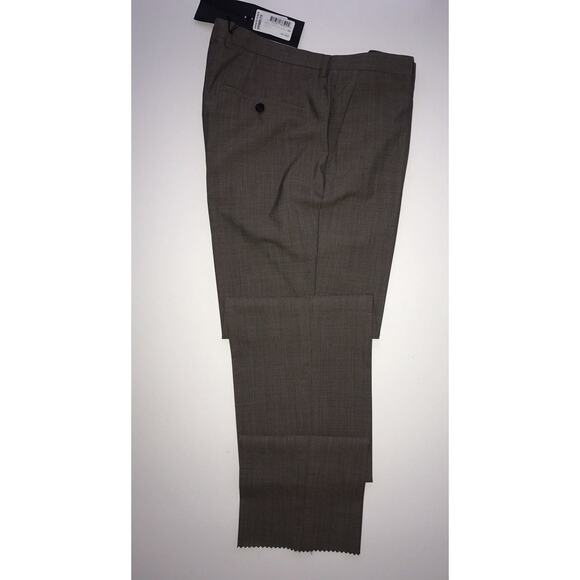NWT $255 Boss Hugo Boss Central Mens Medium Brown Dress Pants Size 35R US - Picture 5 of 9
